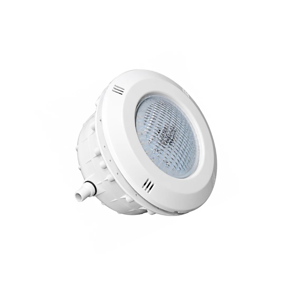 Ekonom k Model Plast k Gövdel 25W:12V Kovanlı Lamba (Ledl ) Atlaspool Ekonomik Plastik Gövdeli Kovanlı LED Havuz Lambası - Görsel 1