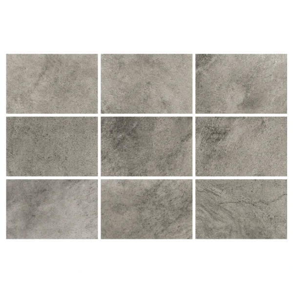 Serapool Antique Grey 33x66 cm havuz içi porselen karo