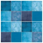 Serapool Piazza Cobalt 33x66 cm havuz içi porselen karo