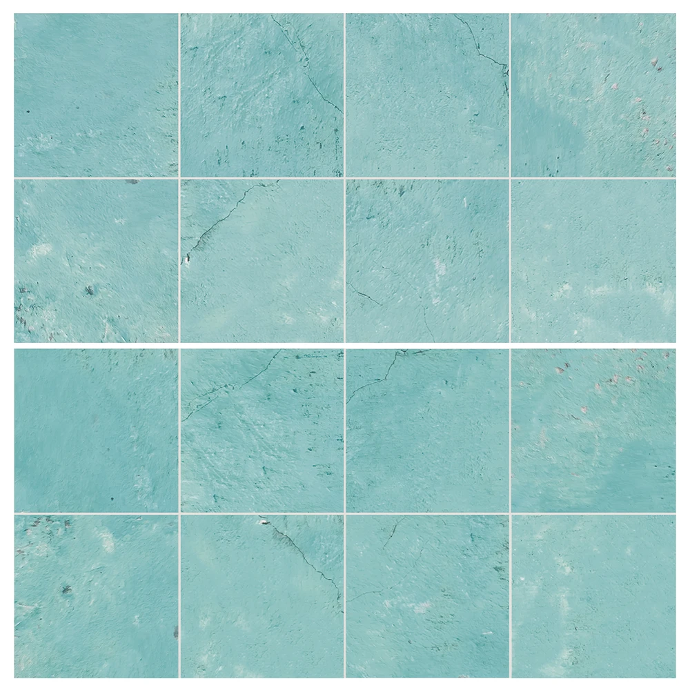 Serapool Piazza Cyan 33x66 cm havuz içi porselen karo