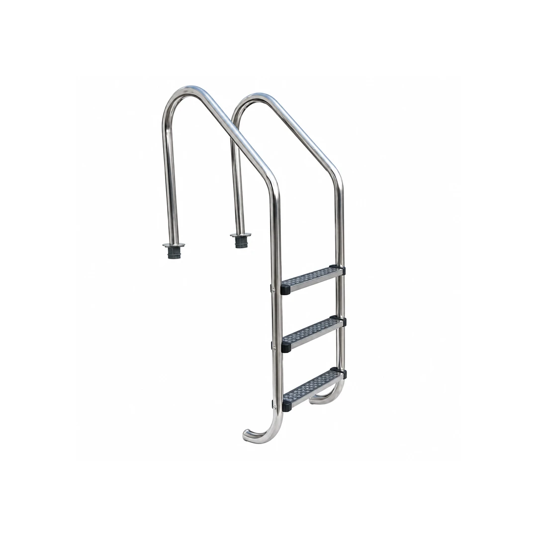 standart-seri-merdiven-(aisi316) Atlaspool Standart AISI 304 Kaymaz Basamaklı Havuz Merdiveni - Görsel 1